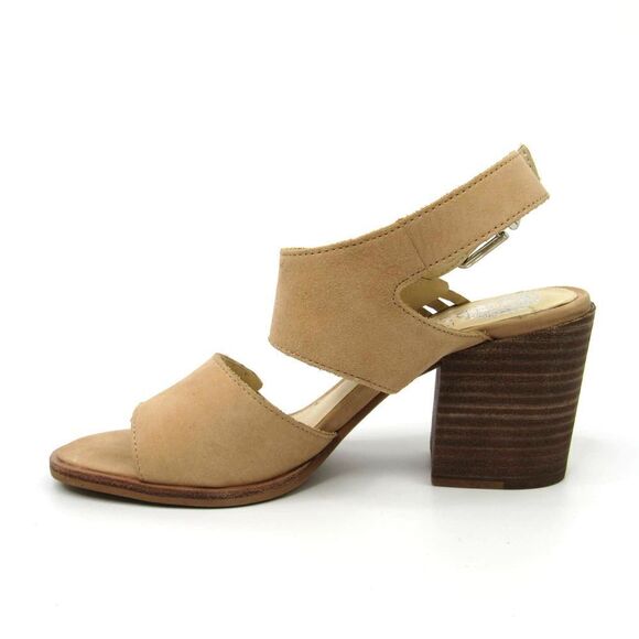 Vince Camuto Women’s Karmelo Leather High Heels in Tan Sz 5 - Picture 4 of 6